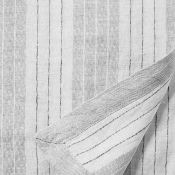 BNWT (2) Porto King Sham - Smoke - Picture 2 of 3